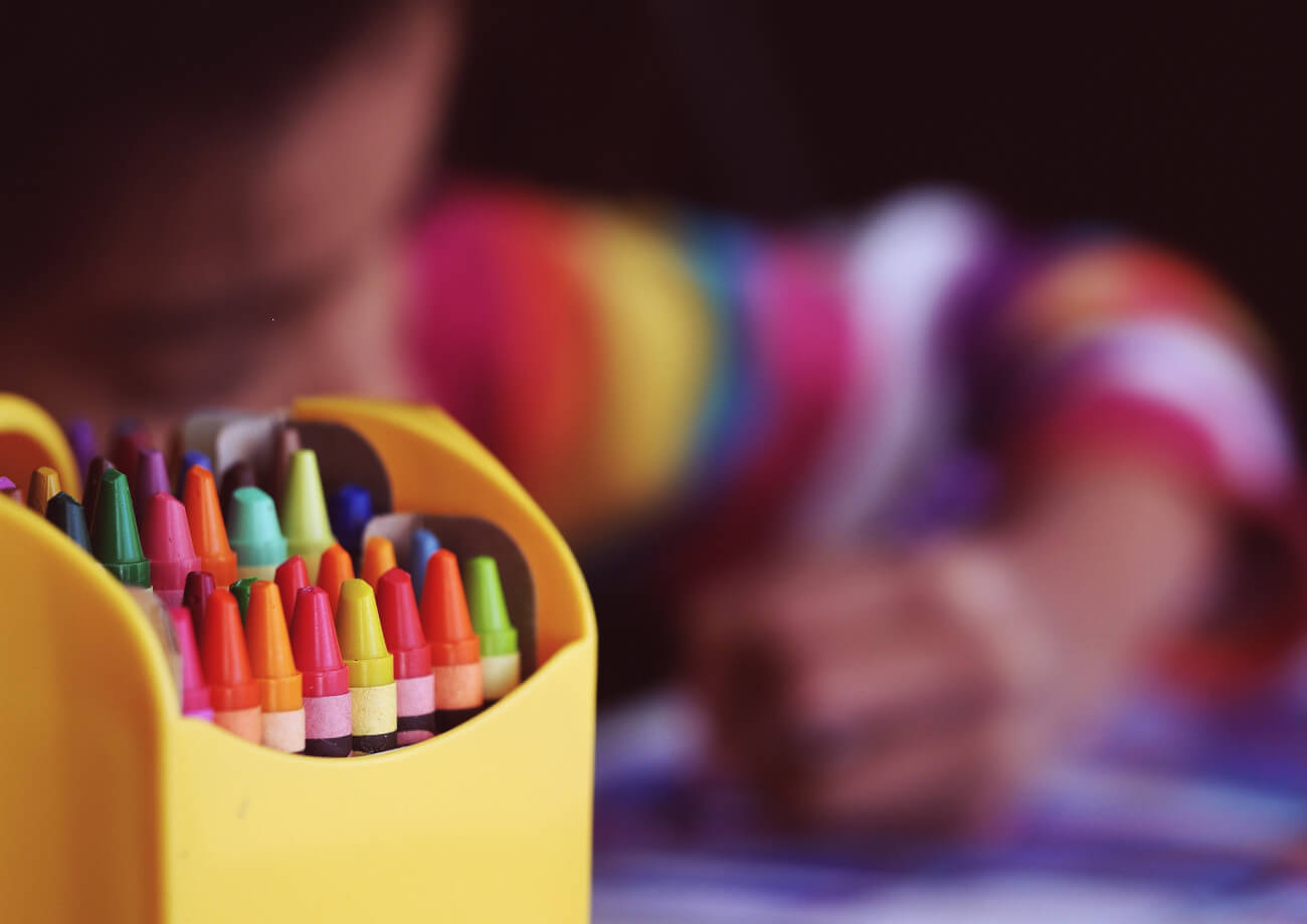 art therapy children the wave