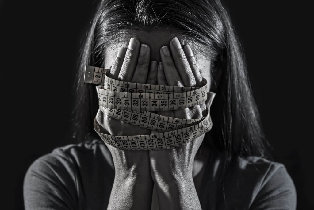 How do eating disorders affect the neurobiology of the brain